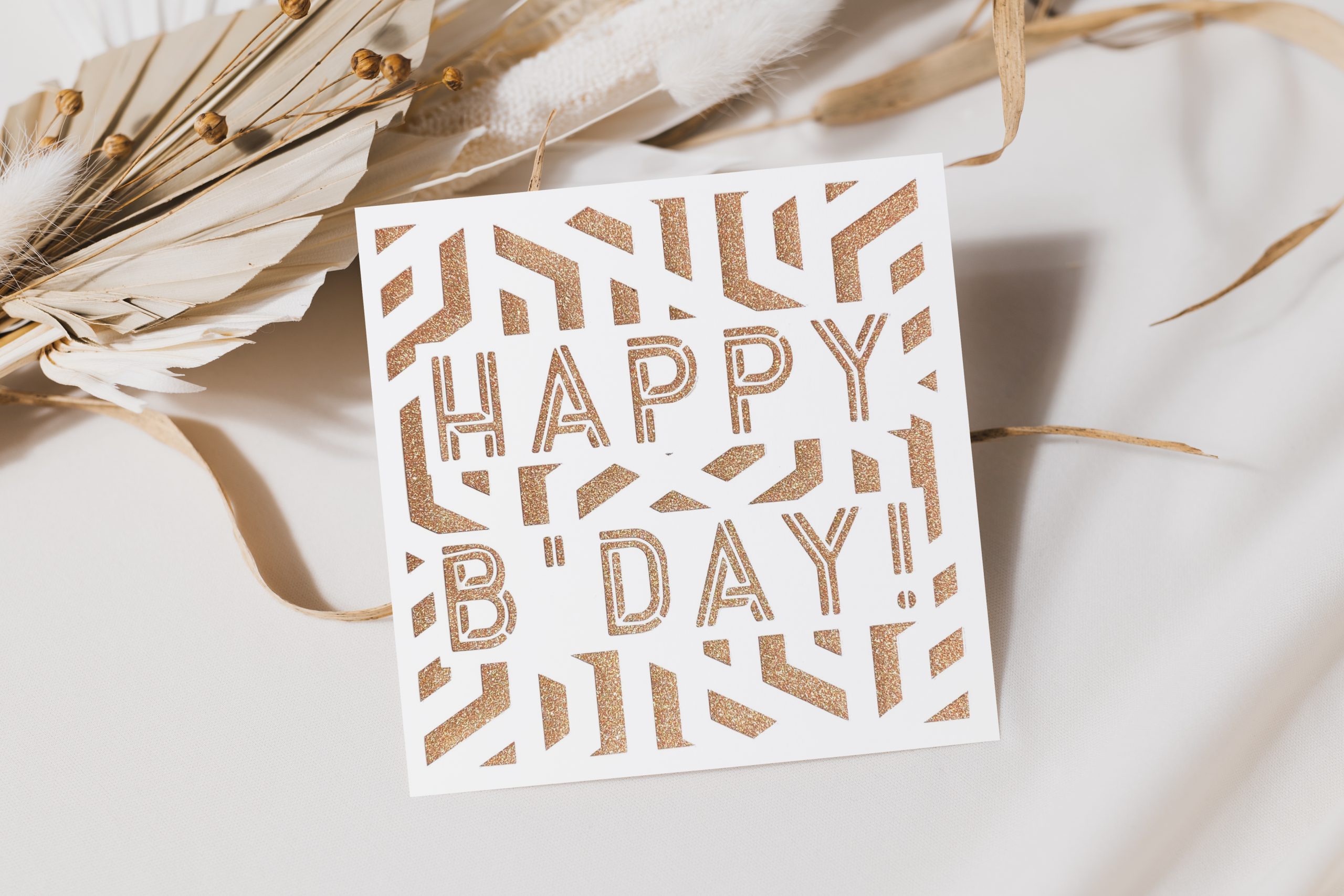 Papercut Happy B’day Card